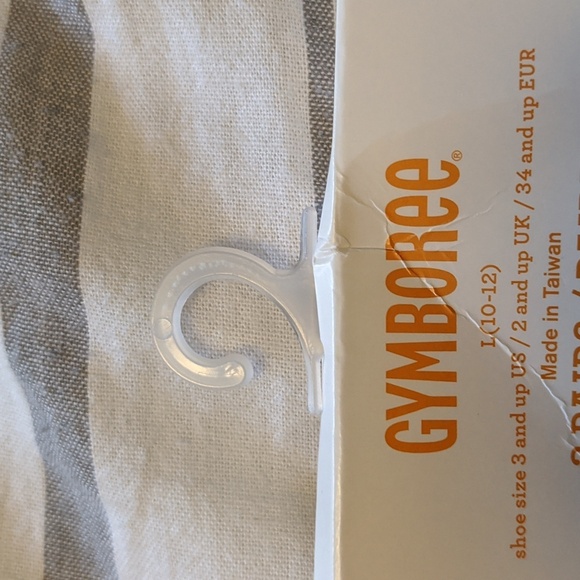 Gymboree uniform friendly one pair girl youth gray knee highs shoe size 3 and up - Picture 3 of 4